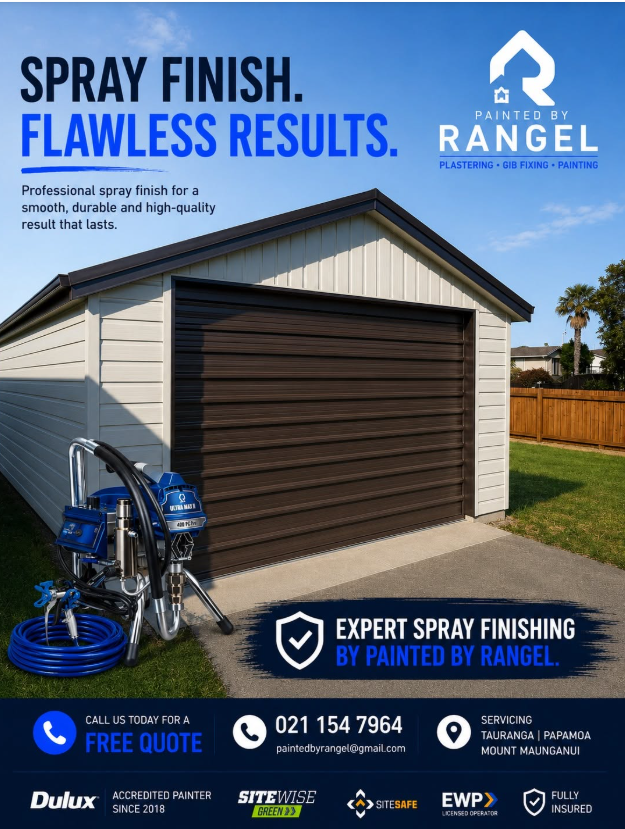 Airless Spray Finish Garage