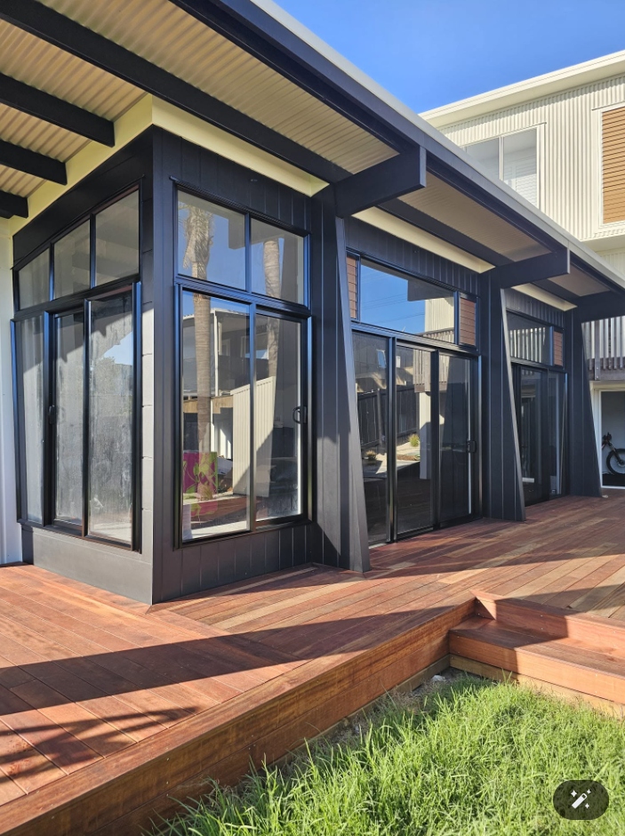 After Metal Joinery Painting